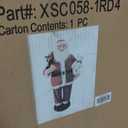 Northlight Lighted and Animated Musical Santa Claus Christmas Decoration - 32"