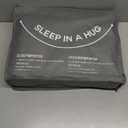 Uttermara Fleece Weighted Blanket for Adults Queen Size 15lbs, Soft Sherpa Weighted Blankets for Sleeping and Calming, Fuzzy Heavy Blanket for Bed and Couch, 60 x 80 Inches, Cream White