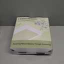 L'AGRATY Grounding Sheets Queen, Deep Pocket Grounding Mattress Cover with Cord Connected Earth, Sliver Fiber Grounded Fitted Sheets(Queen,White)