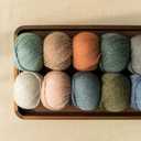 2 x Susans Family Molandi #8 100% Merino Wool Yarn, 3-Ply Luxurious and Soft Yarn for Hand Knitting & Crocheting, 7.05 oz, 328 Yards, Ideal for Scarves, Hats & Blankets (30#Copper Brown)