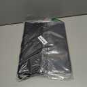 YOTINO Sheet Music Folder, 3 Ring Choral Muisc Folder,13"x10.2" PU Leather Music Binder Black with Elastic Band and Handle Fits Letter Size 8.5 x 11 inch