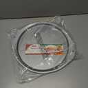 Pizza Pan - 14 Inch Nonstick Pizza Pan for Oven with Widen Handles for Cooking, Baking, and Grilling - Durable, Even Heating, Long-Lasting Kitchen Cookware (1, Grey) (Gray)