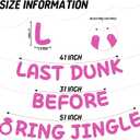 3 x Funny Bachelorette Party Decorations, Bachelorette Party Banner Accessories Bridal Shower Sign for Wedding Party Favor Supplies Gifts (Pink)