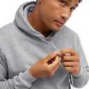 Hanes Men's EcoSmart Hoodie, Midweight Fleece, Pullover Hooded Sweatshirt (Gray, S)