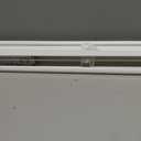 No-Drill Cordless Horizontal Mini Blinds – 34.5" W x 64" H Tool-Free Inside Mount Window Blinds with 1" Vinyl Slats, Light Filtering & Privacy, Child & Pet Safe, White