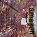 Amazon Essentials Boys' Fleece Crew-Neck Sweatshirts, Pack of 2, Medium Heather Grey/ Maroon Tiger, Large