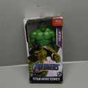 Avengers Marvel Titan Hero Series Blast Gear Deluxe Hulk Action Figure, 12-Inch Toy, Inspired by Marvel Comics, for Kids Ages 4 and Up , Green