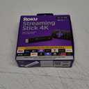 Roku Streaming Stick 4K - HDR & Dolby Vision Roku Streaming Device for TV with Voice Remote & Long-Range Wi-Fi - Free & Live TV