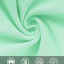 BOOPH Girls Volleyball Bike Shorts Toddler Kids Athletic Cartwheel Dance Compression Shorts 3 Pack (9-10 Years, Green-purple-rose Red)