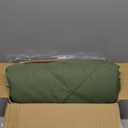 Seward Park Full Queen Size Forest Sage Green Comforter Reversible Lightweight Boys Bedding Cooling Bedspread All Season Fall Blanket