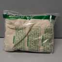 GRAPENT Capri Pants for Women High Waisted Wide Leg Linen Palazzo Trousers Pull On Elastic Smock Waist Loose Flowy Pants (Small, Beige)