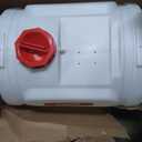 Chapin 98142 Water Storage Tank, 40Gallon, Utility Water Supply, Translucent ChemicalResistant Poly Tank, 6" Wide Cap, 2" Drain & GardenHose Port for Farms, Acreage, Gardens & Orchard