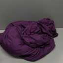 Amazon Basics Breathable Ultra-Soft Microfiber 4 Piece Bed Sheet Set with 14-Inch Deep Pockets, Wrinkle Resistant, Full, Plum, Solid