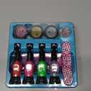 Nail Art Studio for Girls - Birthday Gift - Nail Polish Kit for Kids Ages 7-12 Years Old - Girl Gifts Ideas - Gift Set - Girly Stuff - Polish, Pens, Glitter, Stickers, Gems, Filer - 8 9 10 11 12 Year