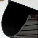 Replacement Wayne Dalton Garage Door Bottom Weather Seal 154448 for Weather Stripping Fit 20 feet Wide Doors, Black (20 feet)