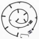 6.0 Glow Plug Harness Kit - Diesel Engine Injector Relay - Replaces Part 5C3Z-12A690-A,4C2Z-12A690-AB - Includes Right, Left Harness, & Removal Tool - Fit Ford F250 Super Duty, F350 & More - 2004-2010