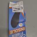 1 Pair Carbon Insole for Men Women - Rigid Shoe Insert Carbon Foot Plate for Hallux RigidusLimitus, Turf Toe, Morton's Toe (11.25 / 285mm - Men's 11 / Women's Size 12)