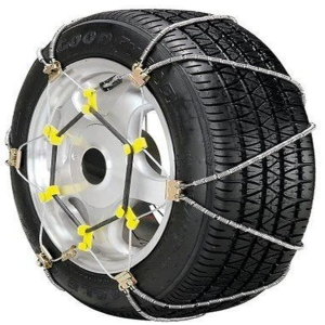 SCC SZ335 Shur Grip Super Z Passenger Car Tire Traction Chain - Set of 2