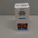 Freezer Storage Containers, [6 Pack-16 Oz] Airtight Plastic Food Storage Containers with Twist Top Lids, Soup, Meal Prep Containers | BPA Free | Stackable | Leakproof | Microwave/Dishwasher Safe