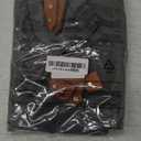 AFUN Chef Aprons for Women Men with Large Pockets, Cotton Canvas Cross Back Water Repellent Work Apron, Size M to XXL (Grey)