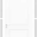 5 Pcs Mitered White PVC Brickmould Outdoor Door Trim Kit 1-1/4" x 2" x 81-3/4" Exterior Door Frame Kit