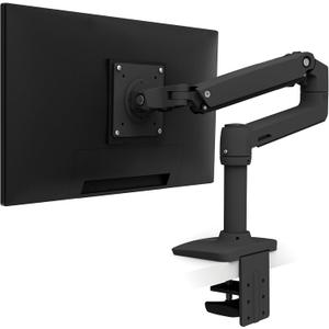 Ergotron  LX Monitor Arm, Single Monitor Desk Mount  fits Flat Curved Ultrawide Computer Monitors up to 34 Inches, 7 to 25 lbs, VESA 75x75mm or 100x100mm  Matte Black