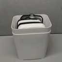 Pack 2.7 Gal Bathroom Trash Can with Lid, Automatic Trash Can Small Smart Garbage Can Touchless, Slim Motion Sensor Waterproof Plastic Trash Bins for Bedroom Office Kitchen Toilet