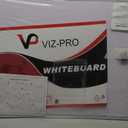 VIZ-PRO Magnetic Dry Erase Board, 36 X 24 Inches, Silver Aluminium Frame