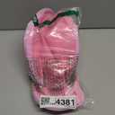 Pop Up Laundry Hamper, Mesh Laundry Basket Collapsible, Foldable Hamper for Travel and Storage (Pink)