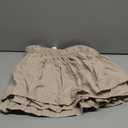 Wrap Around Dust Ruffle Bed Skirt - Cream - for Full Size Beds with 12 Inch Drop - Easy Fit Elastic Strap - Adjustable Pleated Bedskirt w/Brushed Fabric - Wrinkle Free - for Women, Men, Kids & Teens