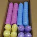 OCTERIC 240Pcs Easter Eggs, 2.3" Fillable Pastel Colors Plastic Easter Eggs Empty for Easter Hunt, Easter Basket Stuffers, Party Favor, Classroom Prize Supplies