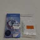 INVIHUG, 25 Pack Disposable Drain Hair Catcher, Shower Drain Hair Catcher Stickers for Shower and Drain Cover. (White)