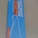 iClever BK10 Bluetooth Keyboard, Universal Bluetooth 5.1 Wireless Keyboard with Number Pad, Ergonomic Design, Multi-Device Compatibility, Stable Connection for Mac, iPad, iPhone, Android, Windows (silver)