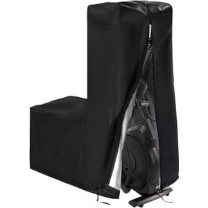 Elliptical Fitness Machine Protective Cover 420D Oxford Fabric Gym Dust Cover 34'' x 20'' x 60'' Elliptical Cover Home Elliptical Exercise Machine Cover
