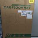 TPE All-Weather Floor Mats for Kia Sorento 2021-2024 2025 (Not Hybrid) | Custom Fit Floor Mats&Trunk Mat with Backrest Mats,Durable, Odorless, Easy to Clean (6-Piece Set, Black)