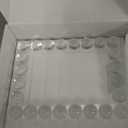 5x7 Clear Bubble Crystal Picture Frame,with 24 Clear Balls,Crystal Standing Photo Frame,Exquisite Desk Craft,Vertical Display,for Office and Home