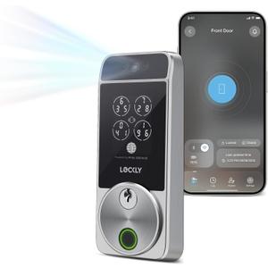 Lockly Visage Zeno Series Smart Lock with Facial Recognition, Fingerprint