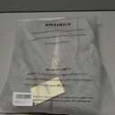 Amazhiyu Women' s Fleece Oversized Full-Zip Cropped Hoodie Winter Crop Top (Gray, L)