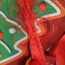 Gingerbread Man Candy Christmas Tree Skirt 48 Inches Holiday Home Party Supplies Xmas Trees Mat Decorations