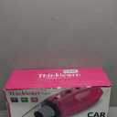 ThinkLearn Car Cleaning Kit, Car Vacuum Detailing Kit Interior with High Power Handheld Vacuum, Including 7Pcs Detailing Brush Set, Windshield Cleaner, Pink Car Accessories for Women