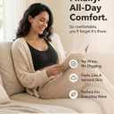 SHAPERMINT Wireless Bras for Women No Underwire Small to Plus Size Bralettes with Support and Natural Lift (Black, XL)