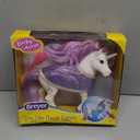 Breyer Horses Color Changing Bath Toy | Luna The Unicorn | Purple / Pink / White with Surprise Blue Color | 8.5" x 7" | Ages 3+ | Model #7233, Purple, White, Pink