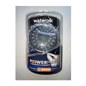 Waterpik Power Pulse Shower Head 6 Adjustable Spray Settings Therapeutic Massage Waterpik Power Pulse Shower Head 6 Adjustable Spray Settings Therapeutic Massage