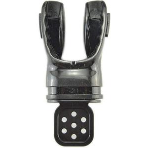 Tookie Scuba Diving Mouthpiece, Denpetec Scuba Diving Mouthpiece, Practical Gear Silicone Bite Moldable Scuba Diving Dive Mouthpiece Regulator with Tie Wrap for Adults(Black)