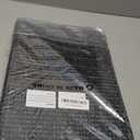 BEQHAUSE Kitchen Runner Rugs 20"x48", Non-Slip Kitchen Mats for Floor, Super Absorbent and Stain Resistant Kitchen Rug, Machine Washable Rugs for Kitchen, Hallway, Laundry & Sink, Black