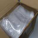 Hushee 400 Pcs Clear Plastic Dessert Plates 6'' with Forks 7'' for Cake Appetizer, 200 Small Disposable Plates and 200 Plastic Forks, Serve 200 Guests for Wedding Birthday Party Bulk