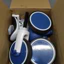 Toddler Balance Bike with Light & Music, Tricycle for Toddlers 1-5 Year Olds, Toddler Tricycle for Boys Girls, Kids Bicycle with Removable Pedal, Birthday Gifts for 1 2 3 4 5 Year (Blue)