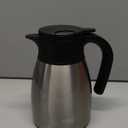 GiNT 34Oz Thermal Coffee Carafe + 17 Oz Insulated Tumbler Travel Tea Mug With Slider Lid and Flip Lid with Filter(Black)