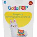 Gotta Pop Easy Knot Squishy Llama Craft Kit 2 Pack
