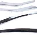 4Pcs Front Left Right Upper Lower Bumper Grille Molding for Mitsubishi